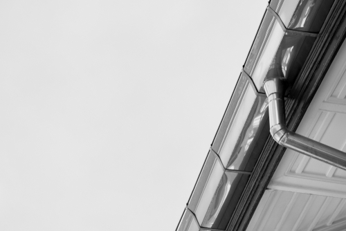 28-gauge roofing gutters